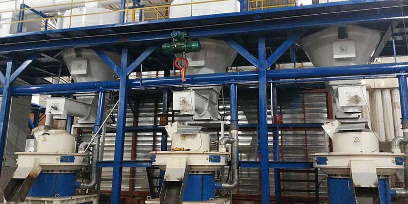 10 T/H wood pellet production line in Yuxi