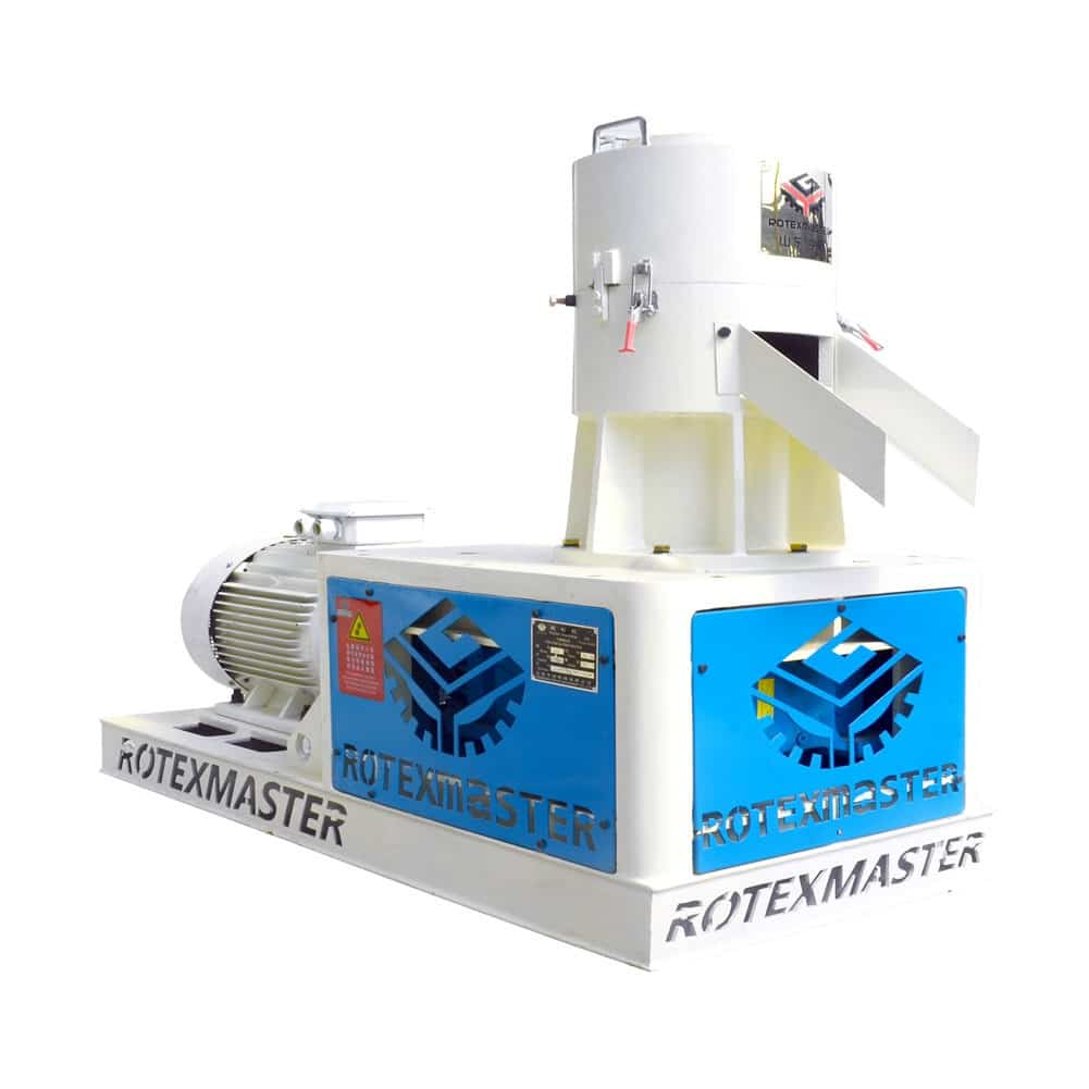 Small flat die pellet machine