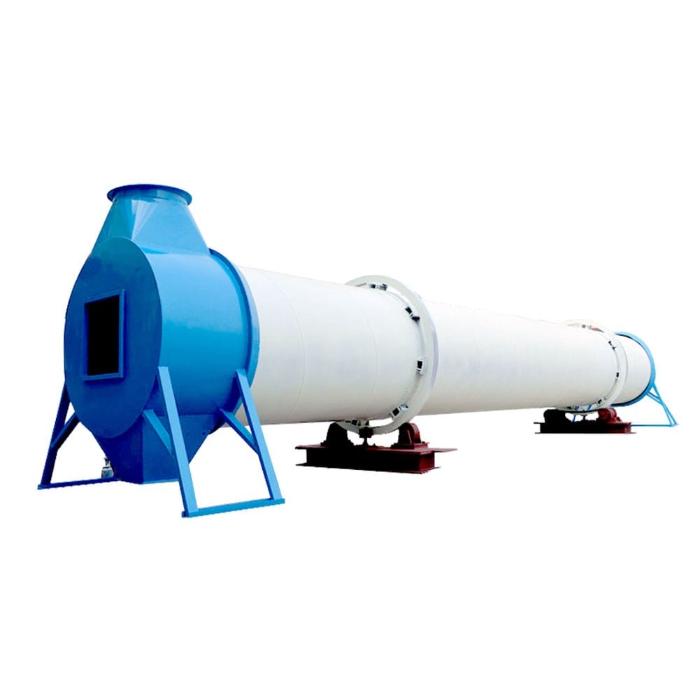 Biomass sawdust rotary dryer