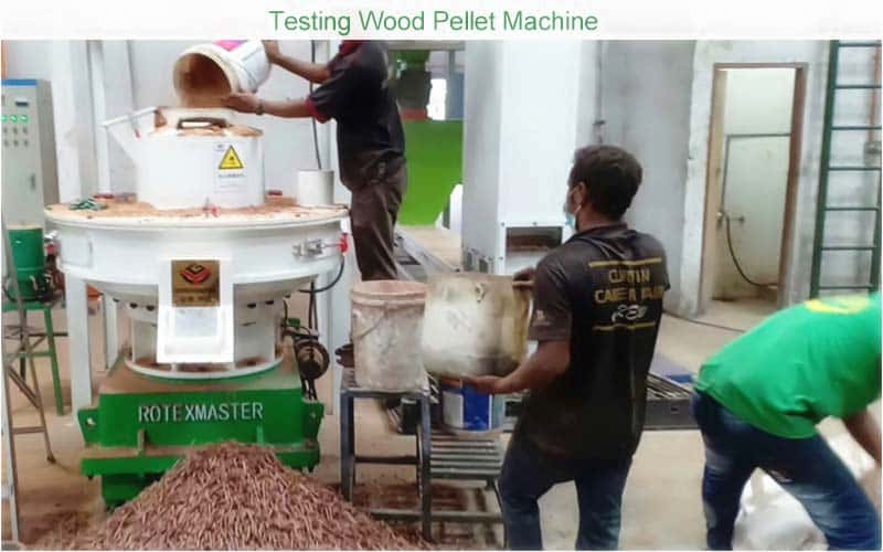 6 Test Steps of Pellet Machine