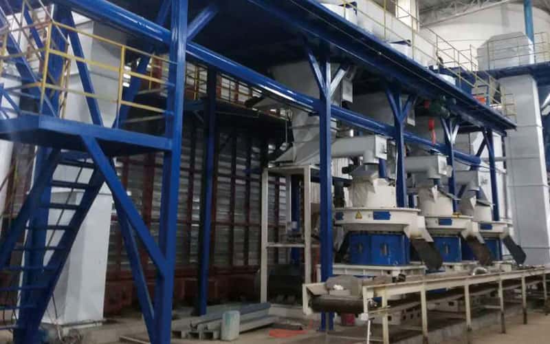 10 T/H wood pellet production line in Yuxi(图2)