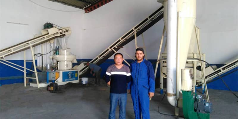 1-1.5 T/H olive pellet production line in Tunisia (图3) 1-1.5 T/H olive pellet production line in Tunisia (图3)
