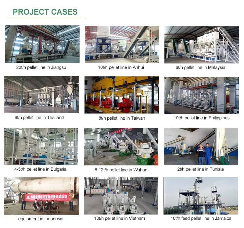 132kw 1.5-2t/h capacity biomass wood pellet machine(图3)