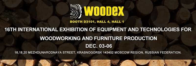 16th International Exhibition of Equipment and Technologies for Woodworking and 